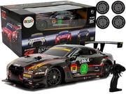 Zabawki zdalnie sterowane - Import LEANToys Auto Wyścigowe Drift Zdalnie Sterowane Czarny Nissan GT-R Nismo GT3 1:16 2.4G LT-8429-0 - miniaturka - grafika 1