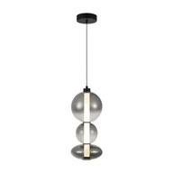 Lampy sufitowe - Sonte lampa wisząca 1xLED/24W czarna PND-24352V-24W-BK-SG - miniaturka - grafika 1