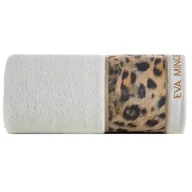 Ręczniki - Ręcznik Eva (23) 70 x 140 cm Kremowo-brązowy - miniaturka - grafika 1
