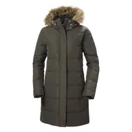 Kurtki damskie - Damska Kurtka zimowa pikowana HELLY HANSEN W ADEN DOWN PARKA 54429_483 – Oliwkowy - miniaturka - grafika 1