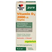 Witaminy i minerały - Doppelherz® pure Witamina D3 2000, 9,2 ml - miniaturka - grafika 1