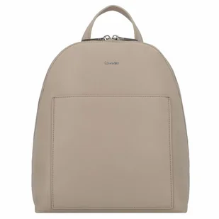 Calvin Klein CK Must Plecak miejski 29.5 cm silver mink - Plecaki - miniaturka - grafika 1