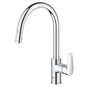 Baterie kuchenne - Bateria stojąca GROHE BauEdge Chrom 30536000 - miniaturka - grafika 1