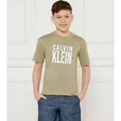 Koszulki dla chłopców - Calvin Klein Jeans T-shirt | Regular Fit - miniaturka - grafika 1