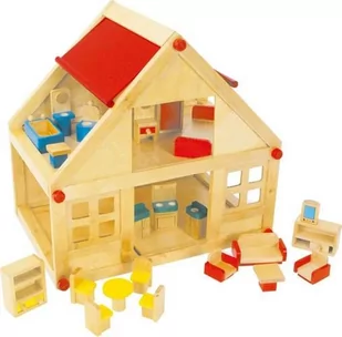 Small Foot Design drewniany Domek dla lalek z mebelkami - Domki dla lalek - miniaturka - grafika 1