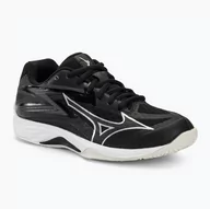 Buty sportowe męskie - Buty do siatkówki dziecięce Mizuno Lightning Star Z7 Jr black/silver - miniaturka - grafika 1