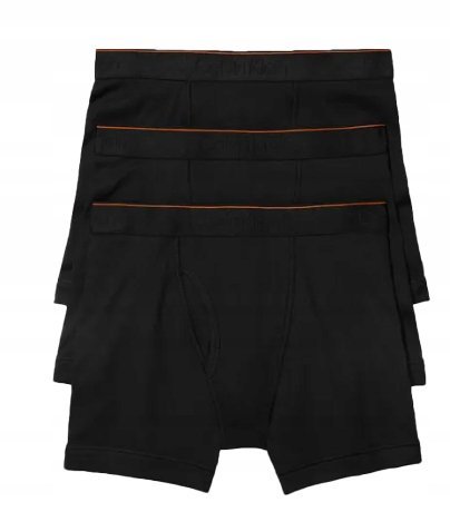 Bokserki męskie Calvin Klein 3-pak czarne 00040128MA M84 S