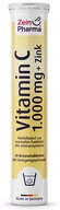 Witaminy i minerały - Zein Pharma - Witamina C + Cynk, Pomarańcza, 20 tabletek musujących - miniaturka - grafika 1