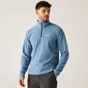 Regatta Męski Polar z Suwakiem Thompson Niebieski, Rozmiar: 4Xl - Bluzy męskie - miniaturka - grafika 1