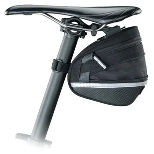 Topeak Torba podsiodłowa TOPEAK Wedge Pack II czarny / Montaż: podsiodłowe / Rozmiar: M T-TC2272B - Sakwy rowerowe - miniaturka - grafika 1