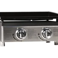 Grille gazowe - Mini grill gazowy "Presto 2" - 2 palniki - 5 kW - Szary - miniaturka - grafika 1