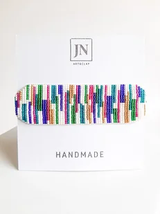 Bransoletka tkana z koralików Miyuki - Bransoletki - miniaturka - grafika 1