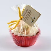 Pozostałe kosmetyki - BOSPHAERA BOSPHAERA Babeczka do kąpieli Waniliowy krem 35 g - miniaturka - grafika 1