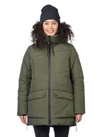 Kurtki damskie - Hannah Płaszcz zimowy "Rebeca" w kolorze khaki - miniaturka - grafika 1