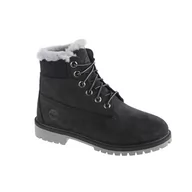 Buty dla chłopców - Trapery chłopięce, Timberland Premium 6 IN WP Shearling Boot Jr - miniaturka - grafika 1