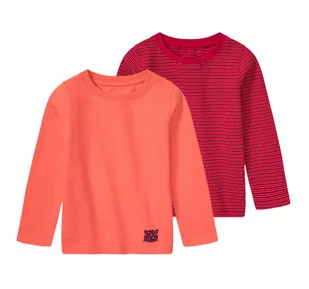 Dziewczęca bluzka termoaktywna z długim rękawem 2 sztuki 110-116 - Pozostała odzież narciarska - miniaturka - grafika 1