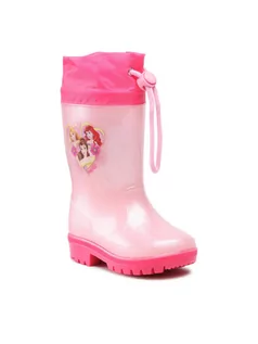 Buty dla dziewczynek - Perletti Kalosze 98074 Różowy - grafika 1