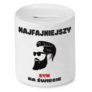 Skarbonka Dla Aptekarza na Urodziny na Prezent z Nadrukiem ze Zdjęciem + Opakowanie na prezent (wzór 01) - Skarbonki - miniaturka - grafika 1