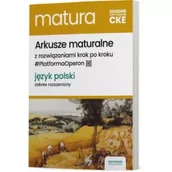 Pomoce naukowe - Arkusze maturalne z rozwiązaniami. Język polski. Zakres rozszerzony - miniaturka - grafika 1