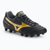 Piłka nożna - Buty piłkarskie męskie Mizuno Morelia II PRO MD black/gold/dark shadow - miniaturka - grafika 1
