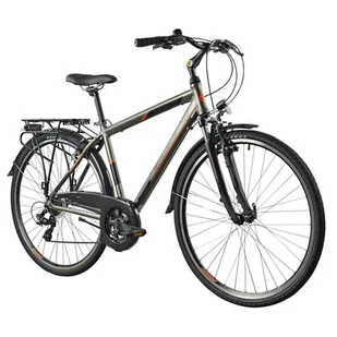 Rower trekkingowy INDIANA X-Road 1.0 M23 28 cali męski Brązowy - Rowery - miniaturka - grafika 1