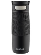 Kubki termiczne - Kubek termiczny Contigo Transit (Metra) 470ml - Czarny - miniaturka - grafika 1