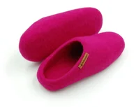 Kapcie damskie - Feltiness, Paputy Różowe, kapcie wełniane 39-40 (25cm) - miniaturka - grafika 1