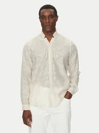 Koszule męskie - Liu Jo Koszula QA5271 T4361 Beżowy Regular Fit - miniaturka - grafika 1