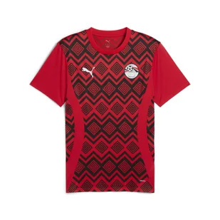 Męska koszulka przedmeczowa Egipt PUMA Red Black - Koszulki sportowe męskie - miniaturka - grafika 1