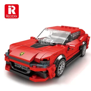 KLOCKI REOBRIX LUKSUSOWY SUPERSAMOCHÓD FERRARI PUROSANGUE 416 PCS TECHNIC - Klocki - miniaturka - grafika 1