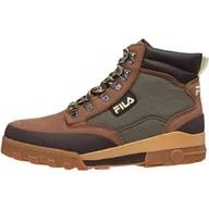 Buty trekkingowe męskie - Buty turystyczne męskie Fila Grunge II Mid CVS trapery - miniaturka - grafika 1
