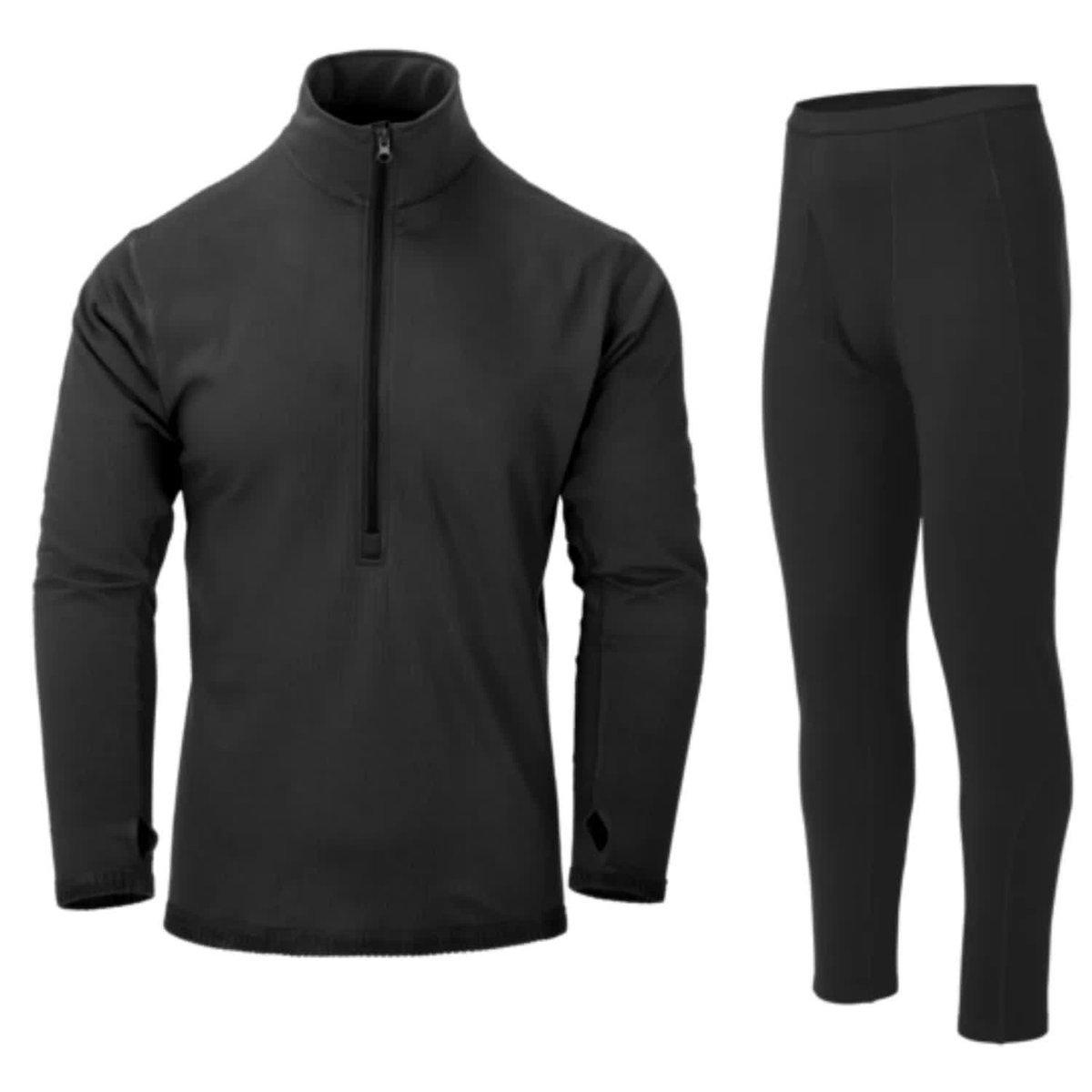 Bielizna Termoaktywna Komplet Helikon-Tex US LEVEL 2 Czarna XL [XL]