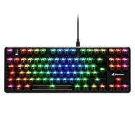 Klawiatury - Sharkoon SGK70W QWERTZ Niemiecki Czarny - miniaturka - grafika 1