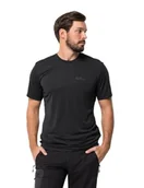 Koszulki męskie - Jack Wolfskin Męska koszulka turystyczna Hiking S/S T M - miniaturka - grafika 1