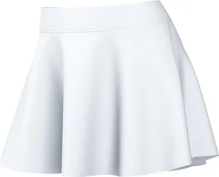 Nike Damska sukienka W Nkct Df Advtg Ace SKT Hr Reg, biała/biała, M - Sukienki - miniaturka - grafika 1