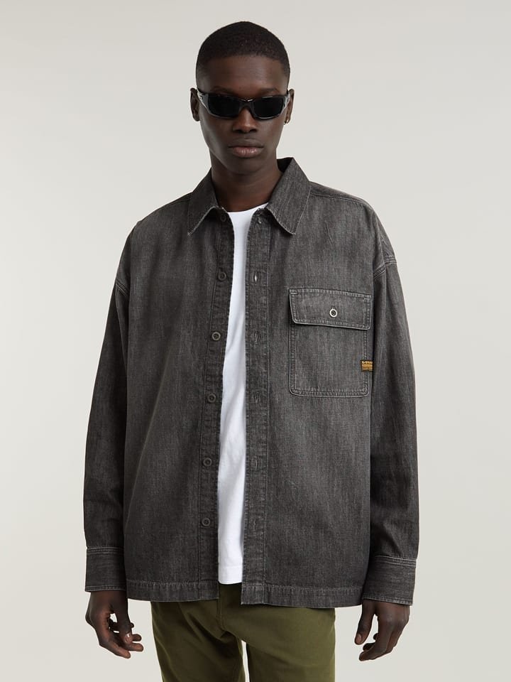 G-Star Koszula dżinsowa w kolorze antracytowym