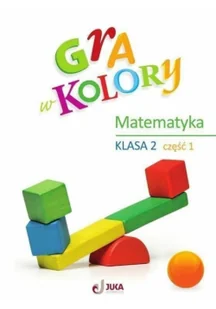 Gra w kolory Matematyka SP 2 cz.1 + zakładka - Edukacja przedszkolna - miniaturka - grafika 1