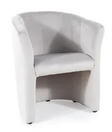 Fotele - Fotel Tm-1 Velvet Wenge / Bluvel 03 Jasnoszary - miniaturka - grafika 1