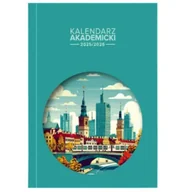 Kalendarze - Kalendarz akademicki 2025/2026 A5 tyg. PCV Miasto - miniaturka - grafika 1