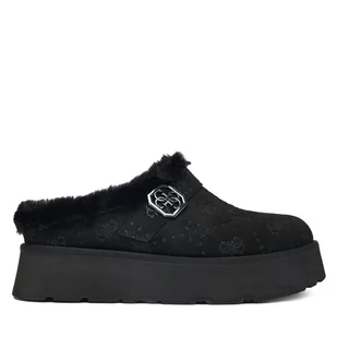 Klapki Guess FLFDOC ESU06 Czarny - Klapki i japonki damskie - miniaturka - grafika 1