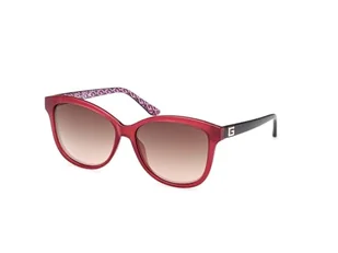 Guess GU7920 Okulary przeciwsłoneczne, Kobiety, Shiny Bordeaux (Czerwony), Jeden rozmiar - Okulary przeciwsłoneczne - miniaturka - grafika 1