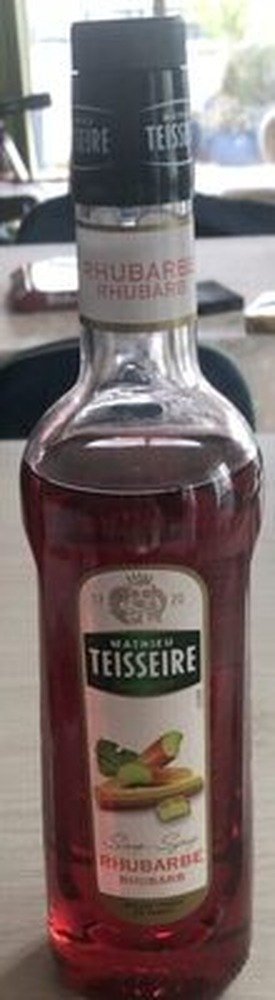 Syrop rabarbarowy Teisseire 700 ml