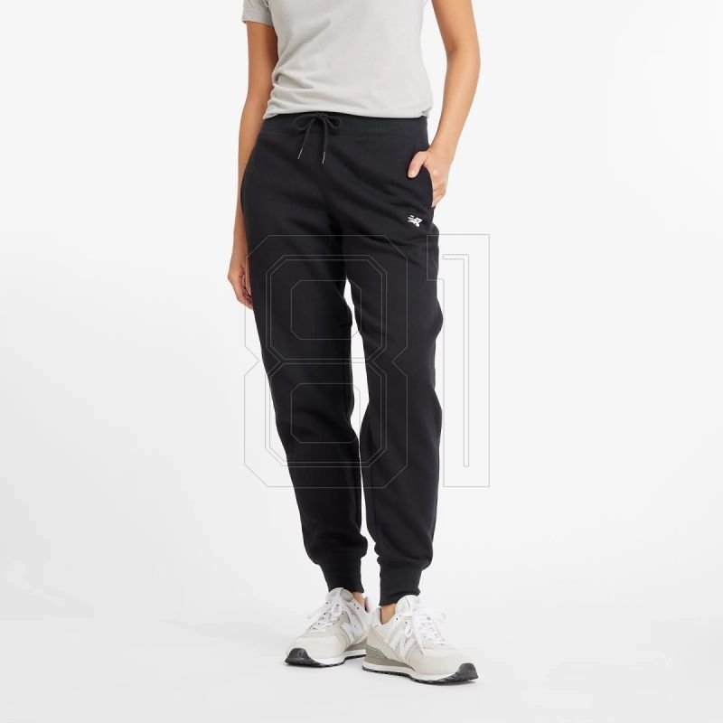 Spodnie New Balance Sport Fleece Jogger W WP43805BK S