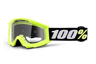 100% Motocross Brille Warstwa Mini Goggle, Gelb, HU-GOG-1060 - Gogle i okulary motocyklowe - miniaturka - grafika 1