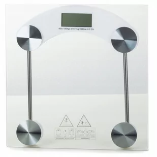 Verk Elektroniczna waga łazienkowa 180 kg szklana lcd VERK17034 - Wagi łazienkowe - miniaturka - grafika 1