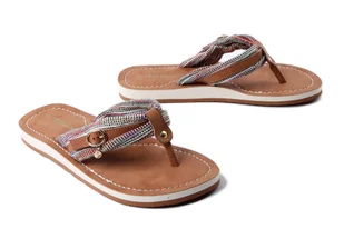 TAMARIS 1-27109-42 902 M2710942 multicolor, klapki damskie - Tamaris - Klapki i japonki damskie - miniaturka - grafika 1