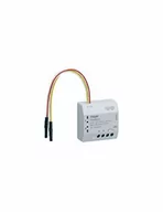 Gniazdka elektryczne - Hager Polo KNX Wyjście załączające przekaźnikowe 1-krotne + wejście bezpotencjałowe 2-krotne RF quicklink TRM693G TRM693G - miniaturka - grafika 1
