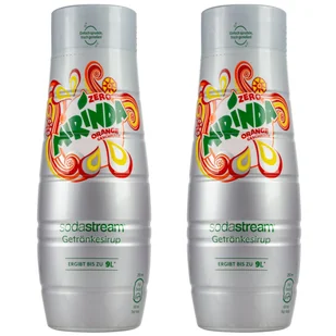 2x SYROP SODASTREAM MIRINDA ZERO BEZ CUKRU KONCENTRAT SATURATORA 440 ml - Syropy i koncentraty owocowe - miniaturka - grafika 1