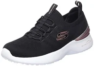 Trampki damskie - Skechers Damskie trampki Skech-AIR Dynamight, czarne, 3 UK - miniaturka - grafika 1