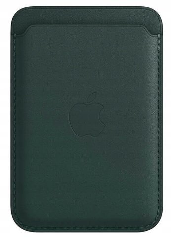 Portfel Apple Wallet Leather Forest Green MPPT3ZM/A Zielony Skórzany